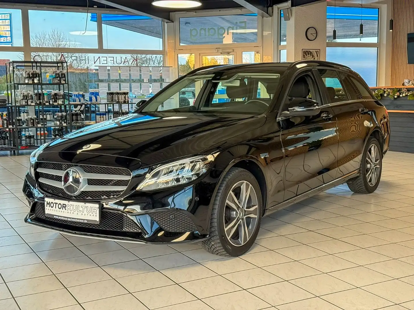 Mercedes-Benz C 200 d T-Modell | LED | Totwinkel. | Spurhalte. Nero - 1