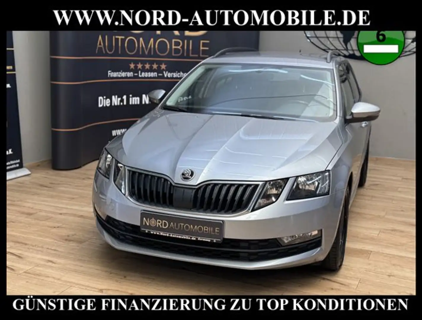Skoda Octavia Combi Ambition 1.6 TDI Navi/AHK/PDC Ambition Silber - 1
