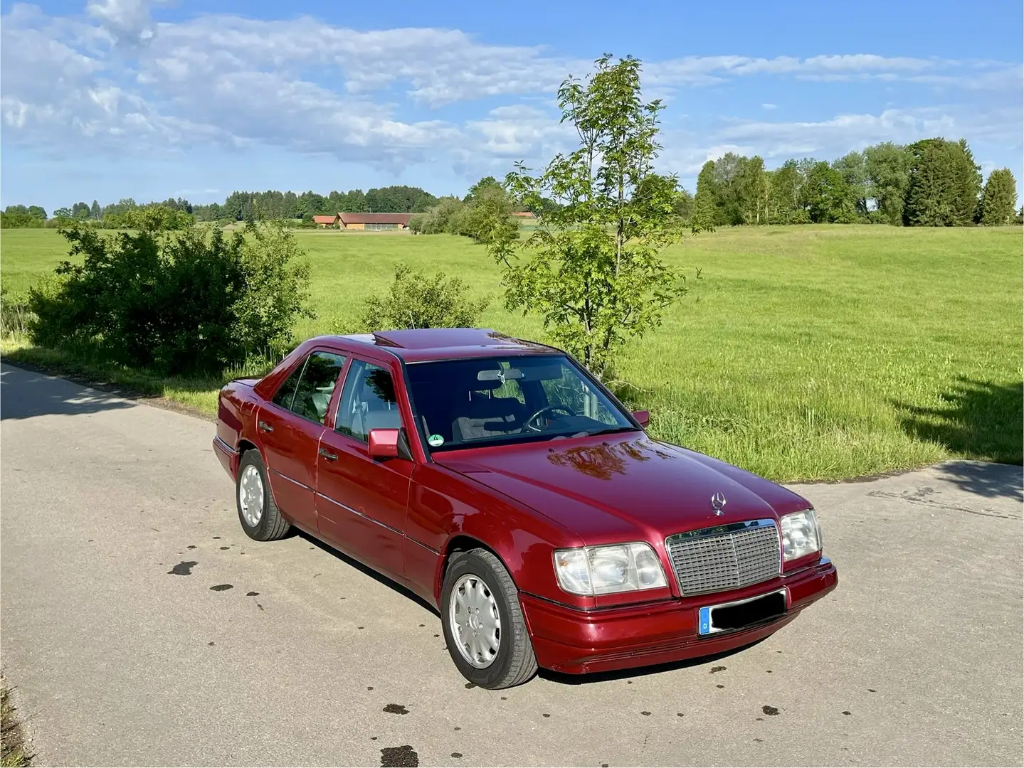 Mercedes-Benz E 220 Automatik Klima Schiebedach Piros - 1