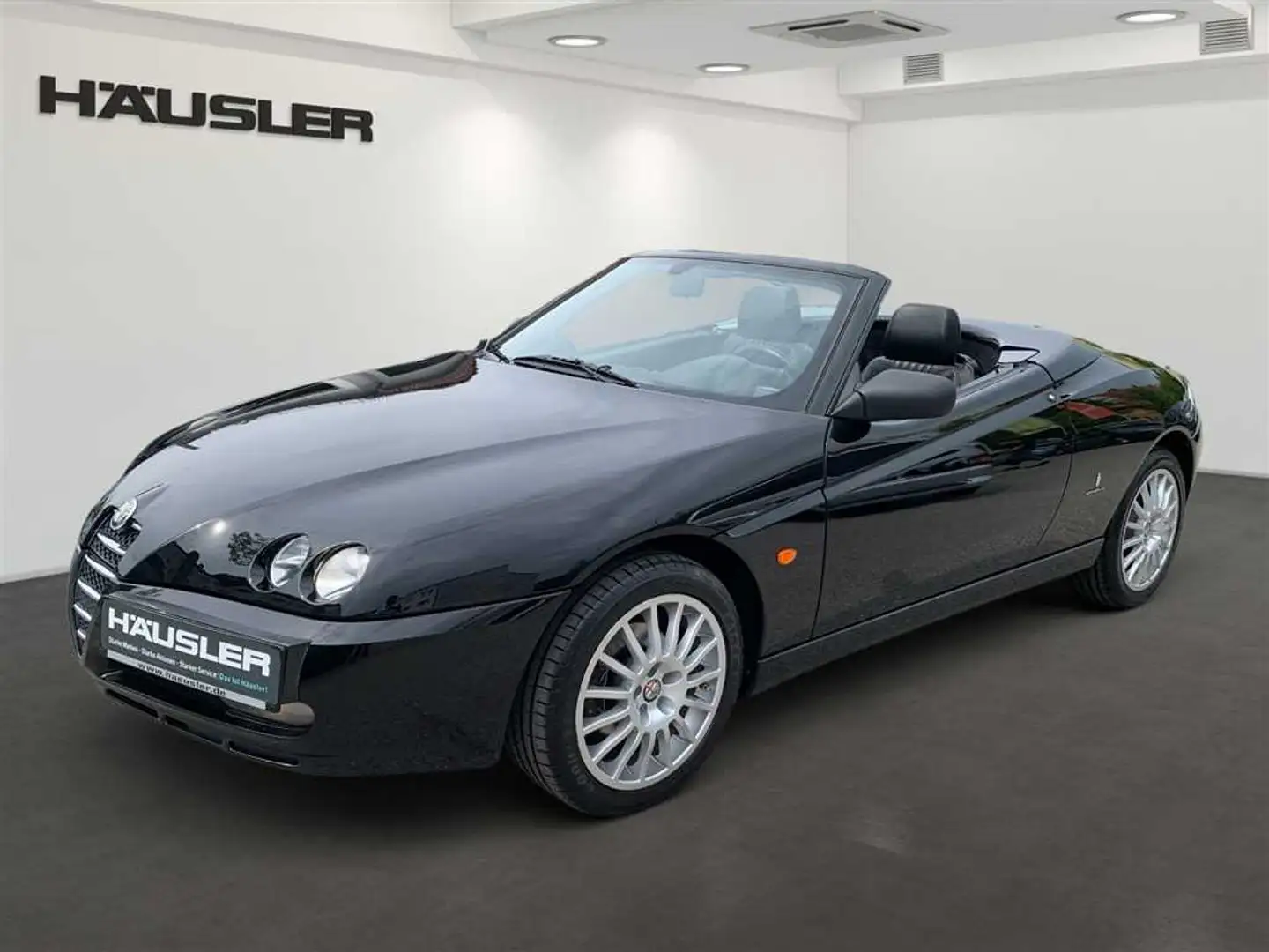 Alfa Romeo Spider 2.0 T.S. 16V 150PS nur 55tkm Ledersitze, el. Verde Noir - 1