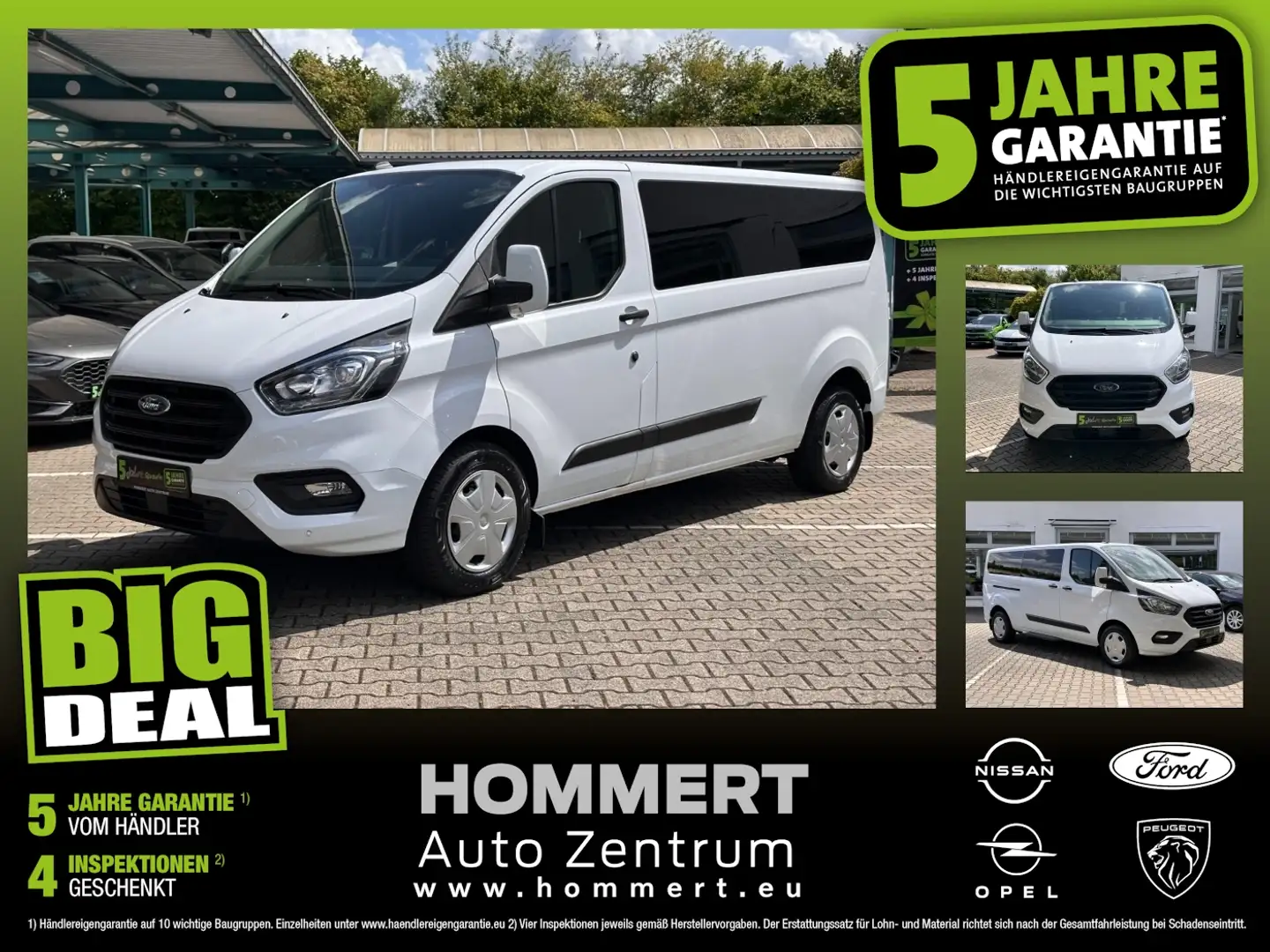 Ford Transit Custom Kombi 2.0 TDCi Trend *Kamera*Sitzh Wit - 1