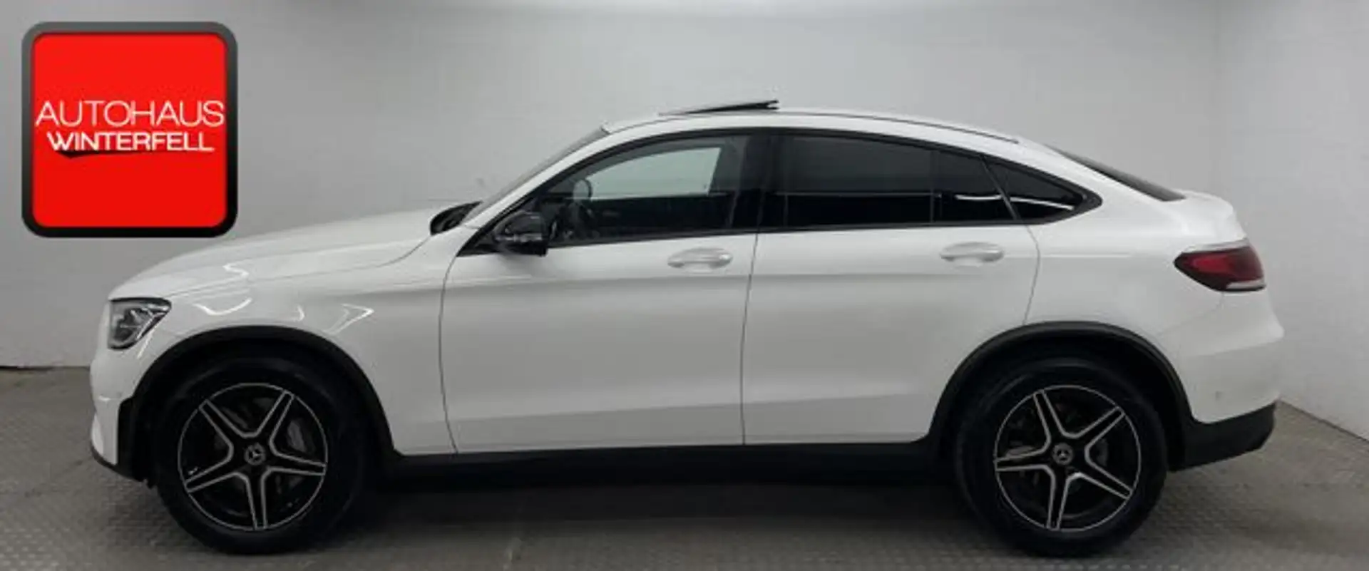Mercedes-Benz GLC 300 d Coupe 4M AMG NIGHT GSD+DIGITAL+KEYLESS Weiß - 2