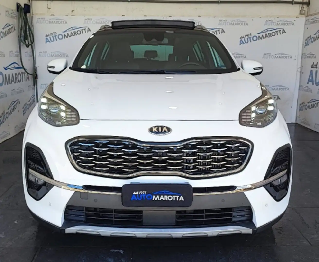 Kia Sportage 1.6 crdi mhev GT Line Plus Lounge Pack awd 136cv Bianco - 2