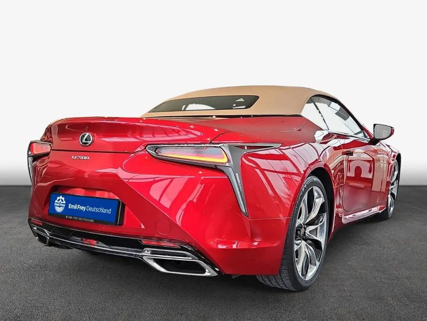 Lexus LC500 Cabriolet Performance Alle Extr Rojo - 2