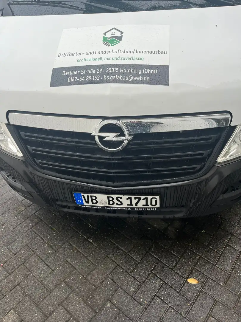 Opel Movano Pritsche L3H1 3,5t DoKa Weiß - 2