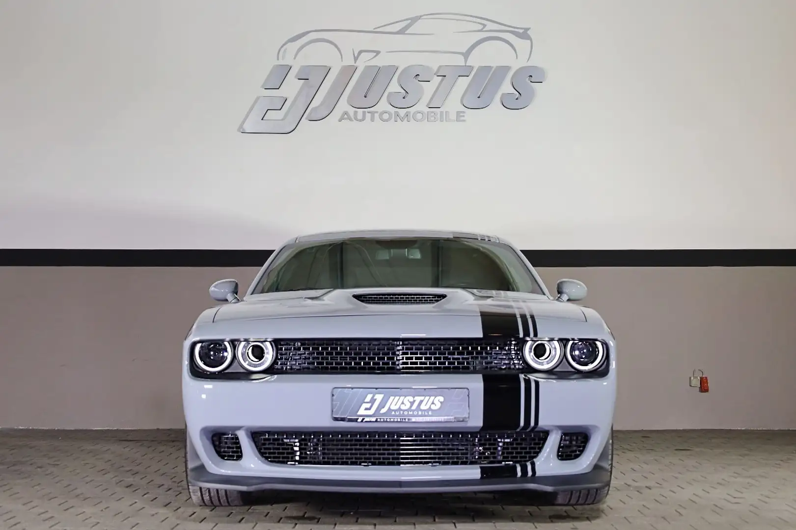 Dodge Challenger 6.4 R/T ScatPack/ALPINE/SHZ/SBL/R20 Gris - 2
