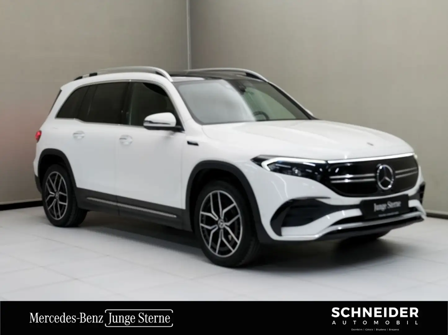 Mercedes-Benz EQB 350 4MATIC Navi ACC ParkAss. SpurH Pano HUD Weiß - 1