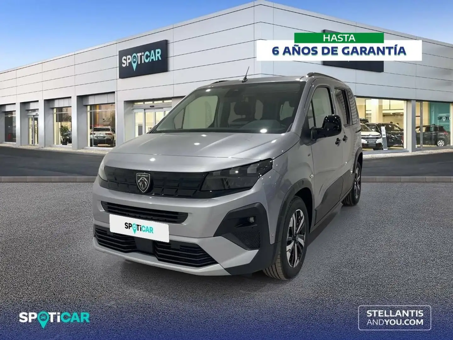 Peugeot Rifter 1.5BlueHDi S&S Standard GT 130 EAT8 Grijs - 1