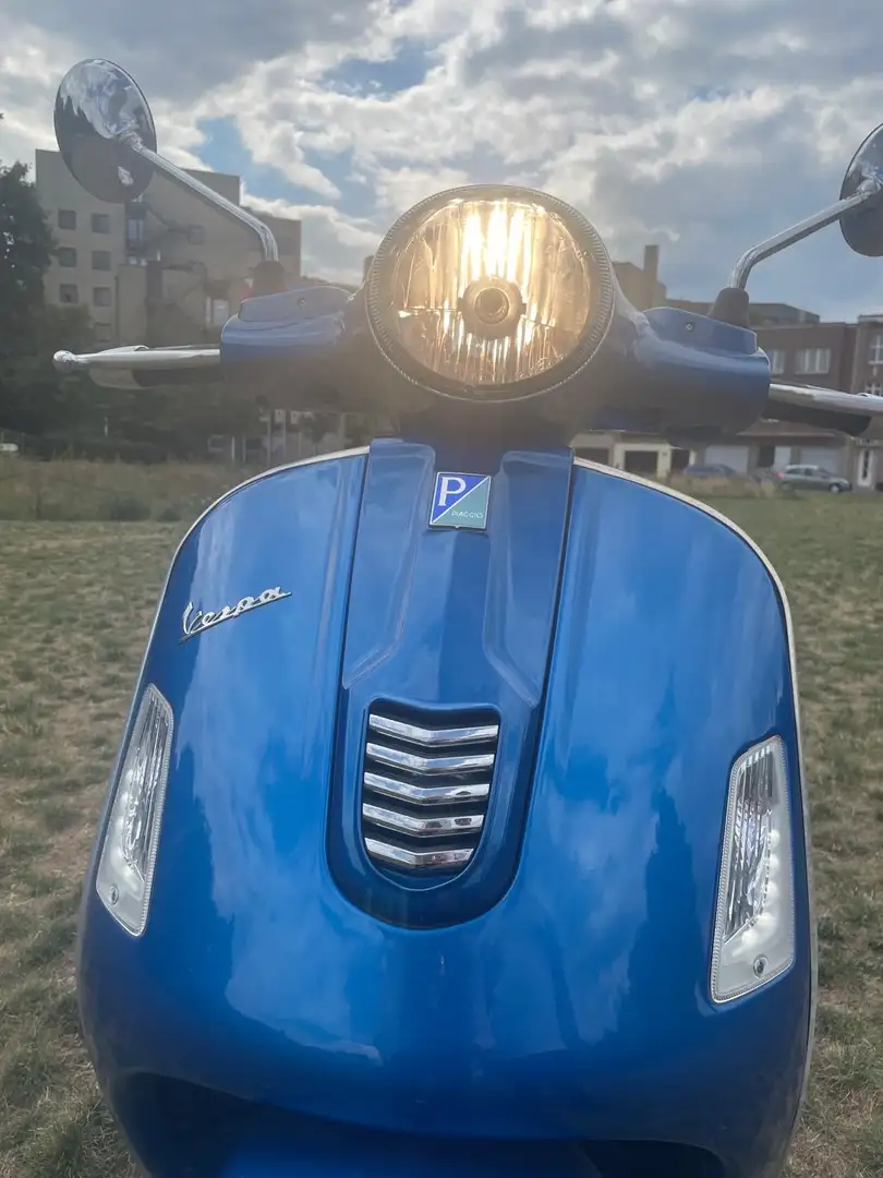 Vespa GTS Super Sport 125 vespa gts 125ie 1600 kilometer Kék - 1