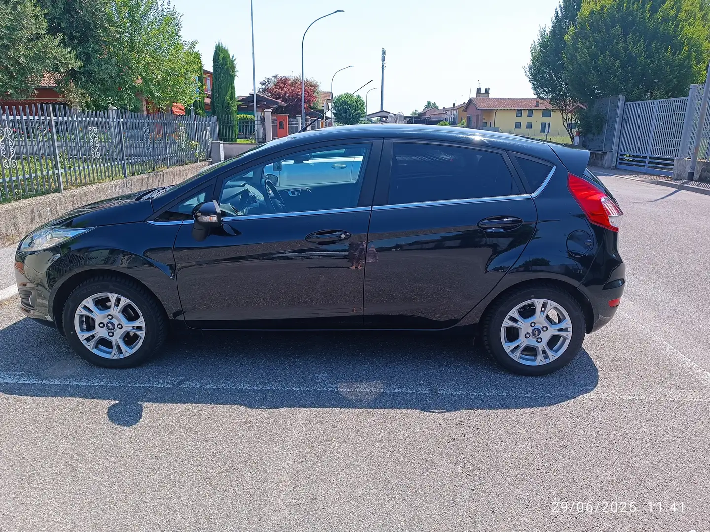 Ford Fiesta Fiesta VI 20135p 1.0 Titanium 80cv E6 Nero - 1