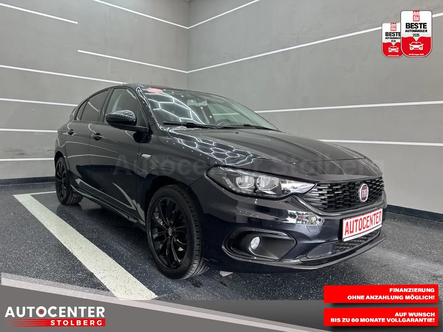 Fiat Tipo S-Design "1 HAND-NAVI-SITZH-CAM-KLIMA-ALU" Czarny - 2