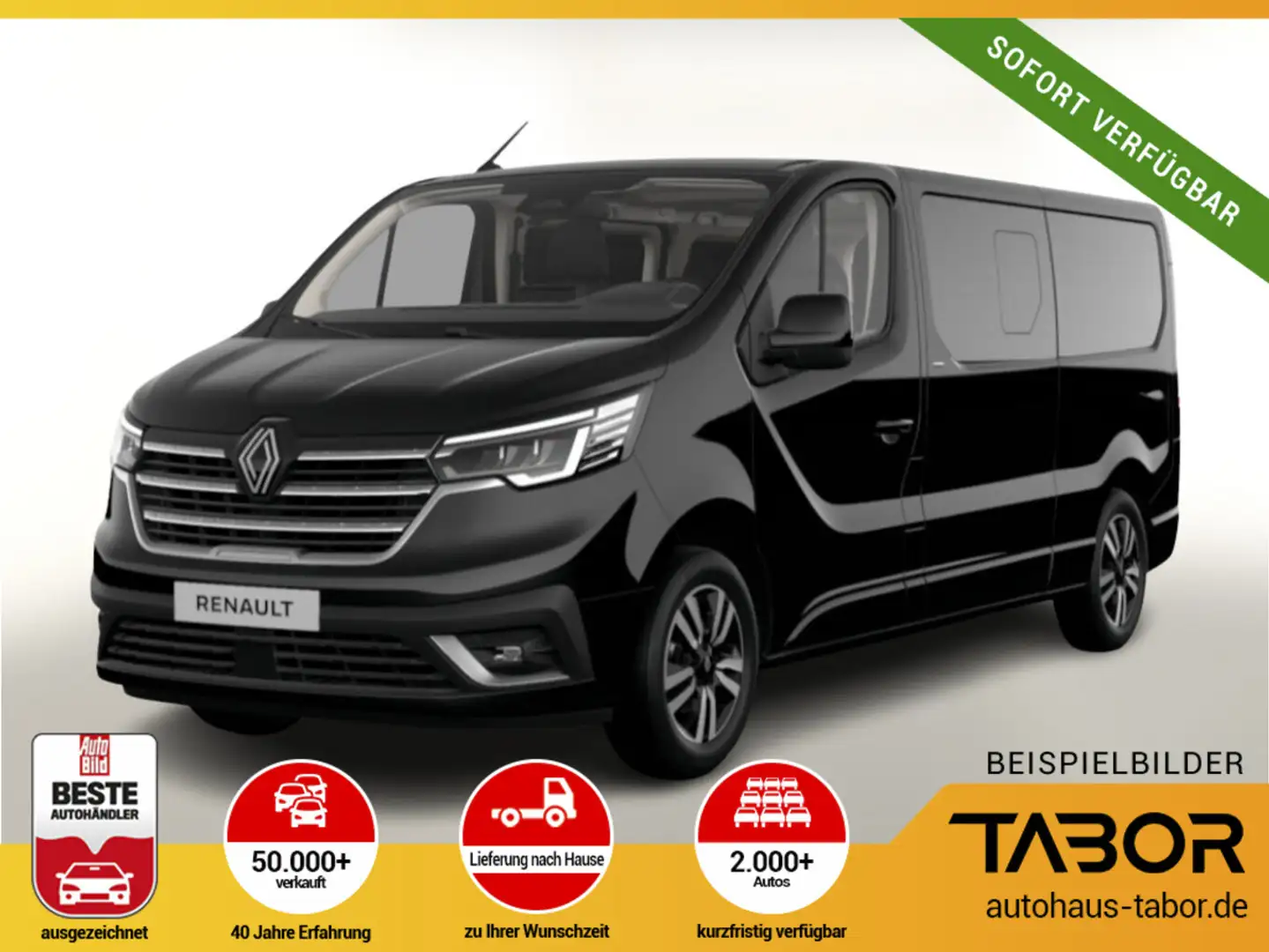Renault Trafic TRAFIC Pkw Grand Evolution Blue dCi 150 MY24 Kam Schwarz - 1