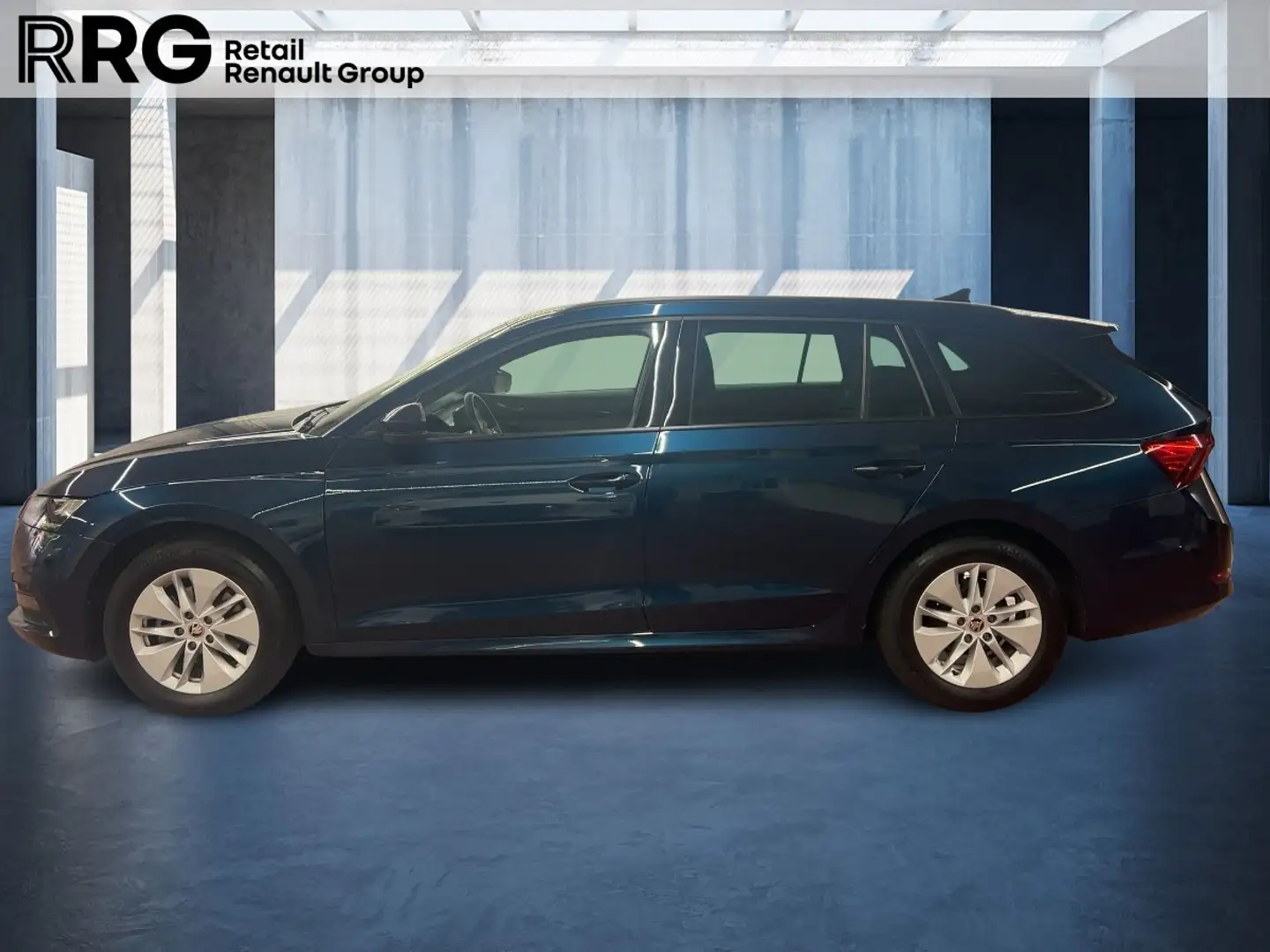 Skoda Octavia COMBI AMBITION TSI e-TEC Blau - 2