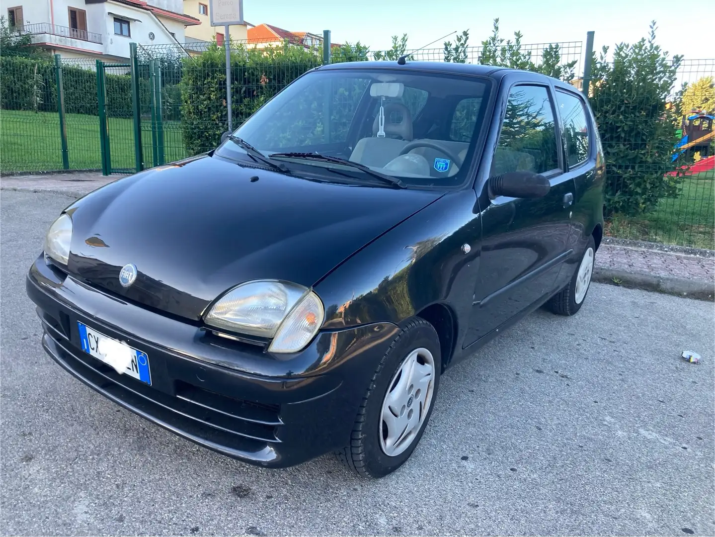 Fiat Seicento Seicento II 2004 1.1 Active abs Fekete - 1