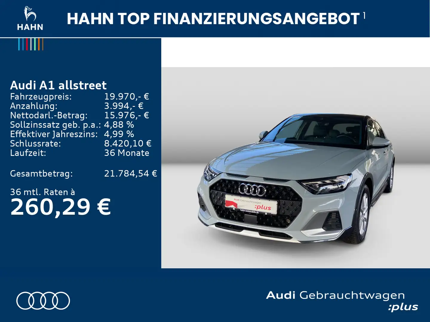 Audi A1 30TFSI Klima Sitzh Keyless PDC LED Grau - 2