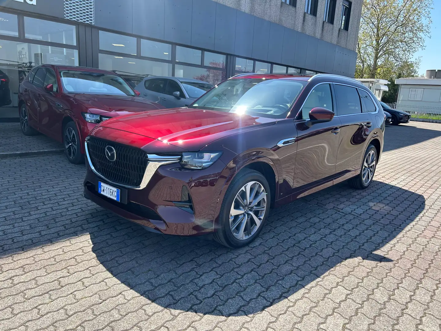 Mazda CX-80 CX-80 3.3 m-hybrid boost Takumi PLUS Piros - 2