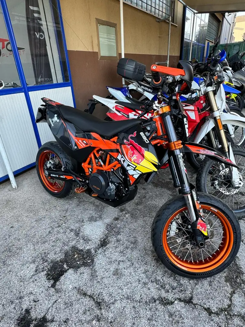 KTM 690 SMC R Portocaliu - 1
