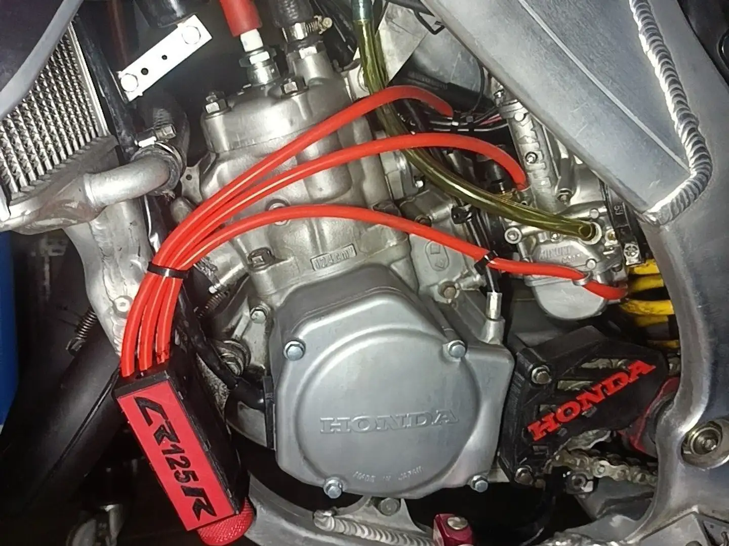 Honda CR 125 MOTARD Roşu - 2