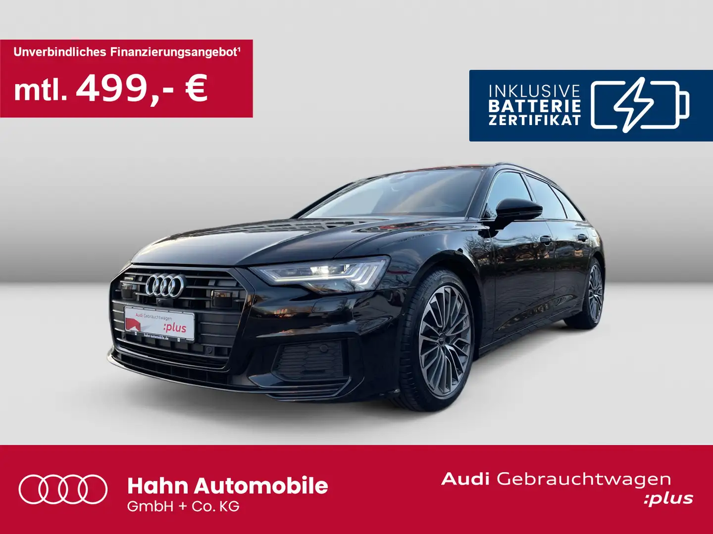 Audi A6 55 TFSIe quattro S tronic sport Matrix Schwarz - 1