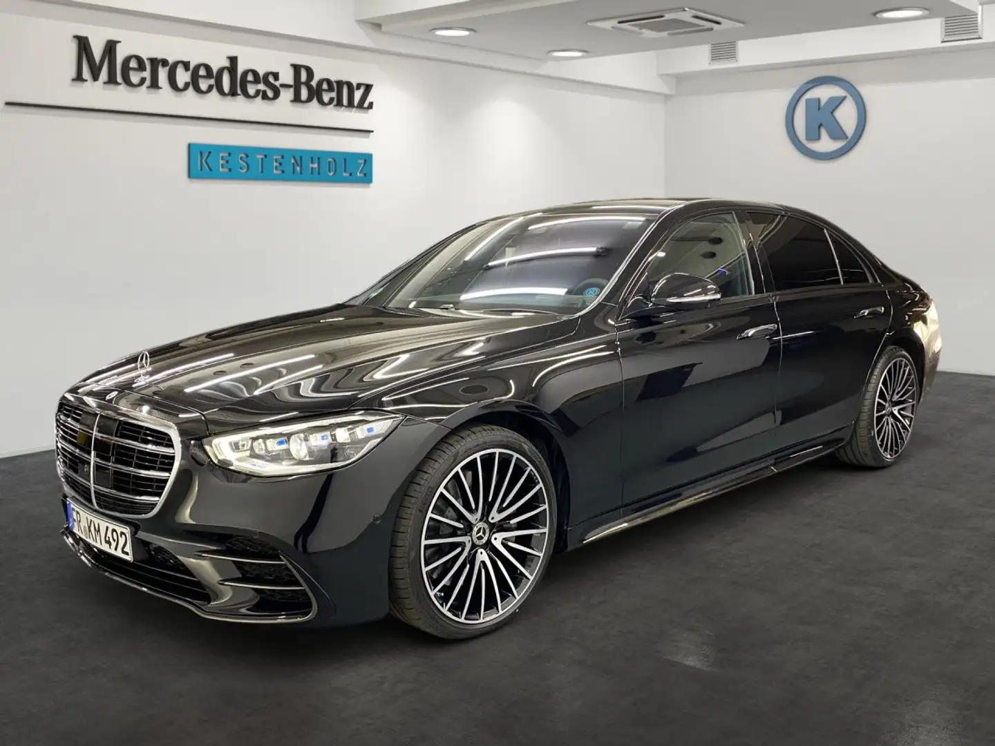 Mercedes-Benz S 600 S 580 L 4Matic AMG+NIGHT+PANO+HANDS-FREE Zwart - 2