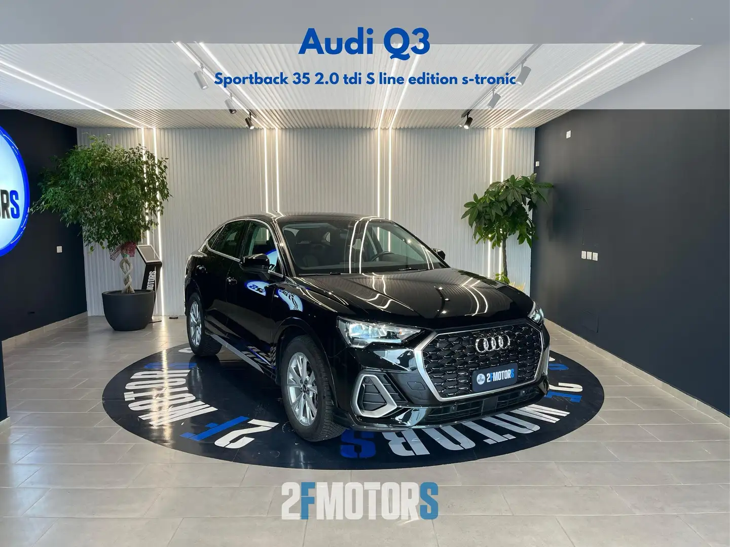 Audi Q3 Sportback 35 2.0 tdi S line edition s-tronic Nero - 1