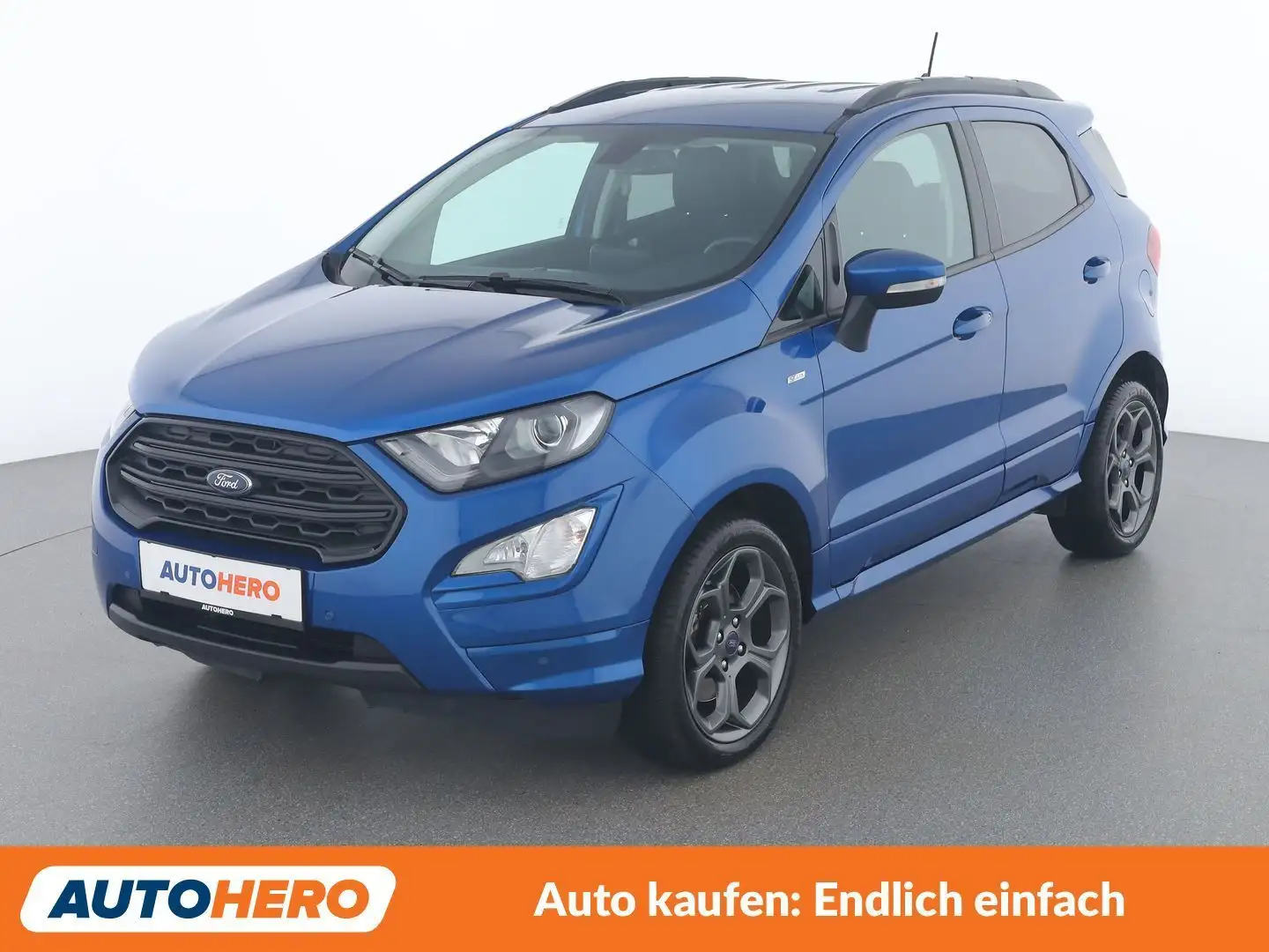 Ford EcoSport 1.0 EcoBoost ST-Line Blau - 1