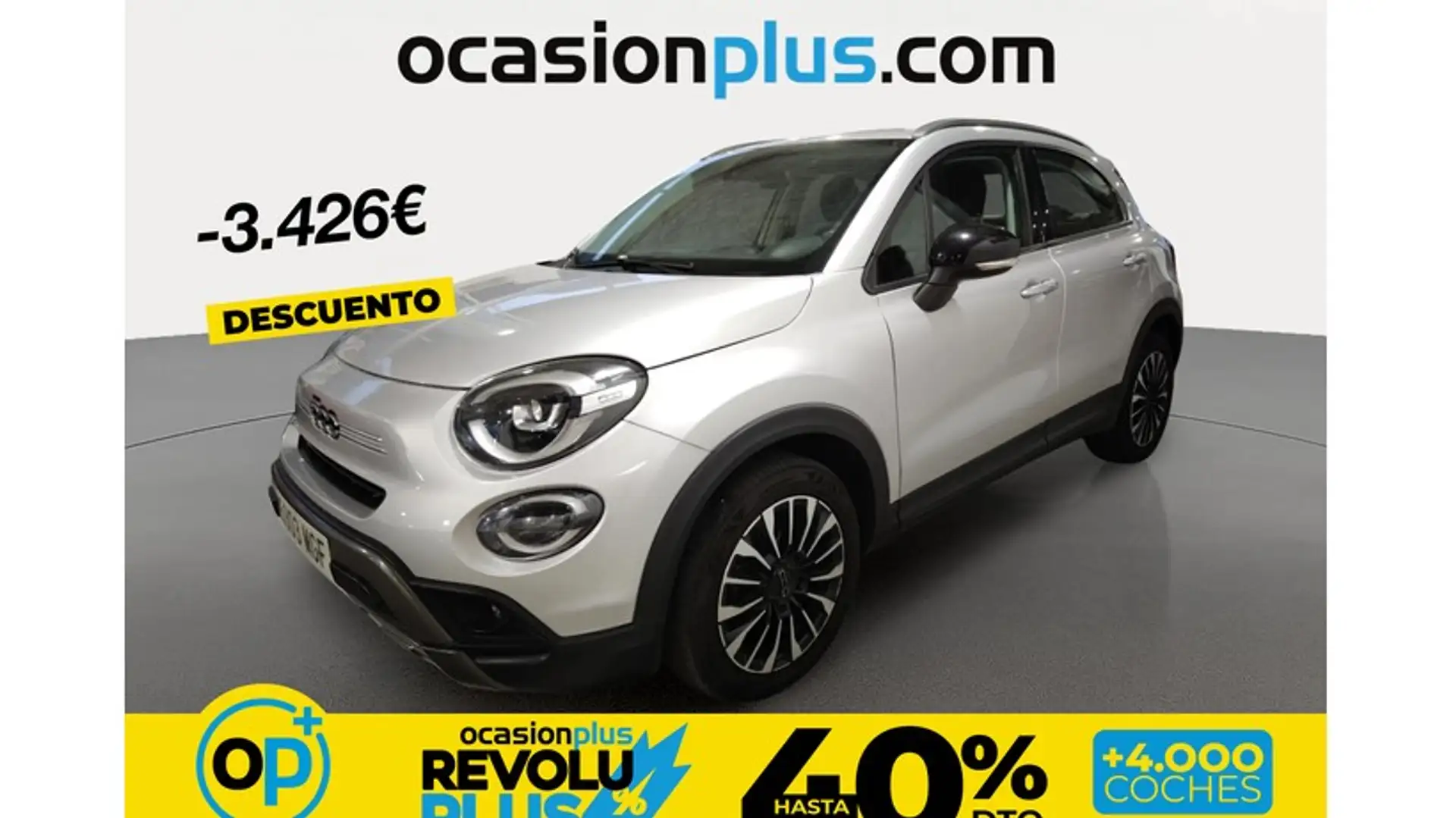 Fiat 500X 1.0 Firefly S&S Monotrim Gris - 1