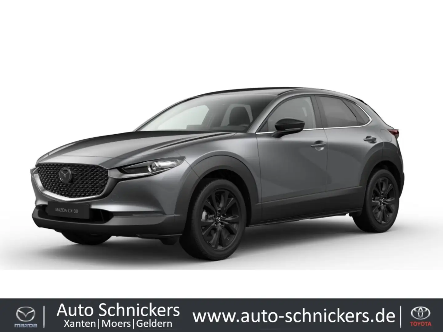 Mazda CX-30 HOMURA+LED+HEAD-UP+KAMERA+CARPLAY+AKTION!! Gris - 1