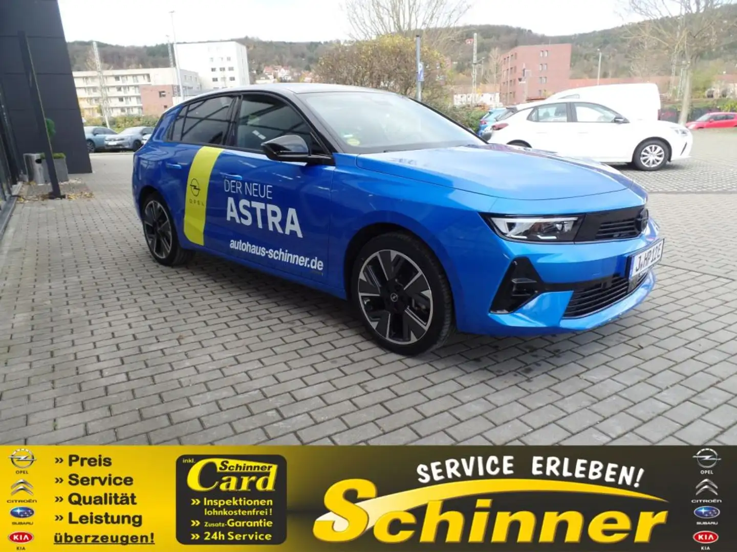 Opel Astra Electric GS Bleu - 1