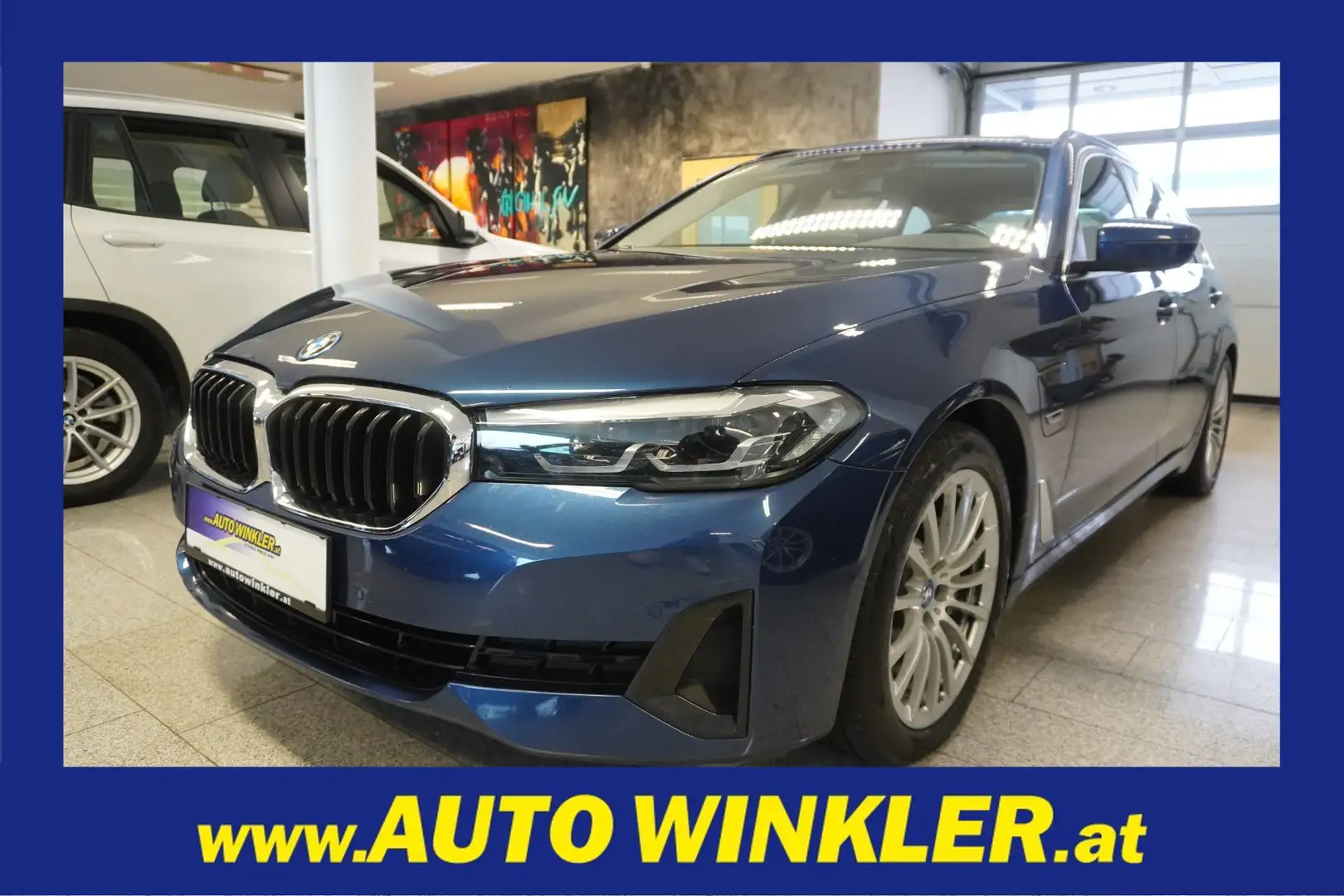 BMW 530 e Touring Aut. LED/Nav. Prof. Blau - 1