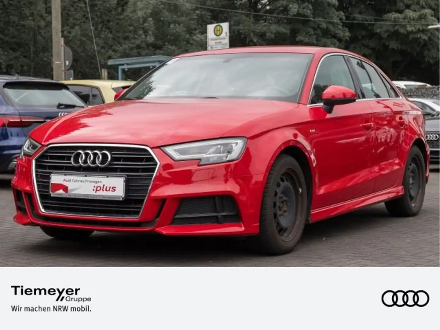 Audi A3 2 x S LINE LM18 NAVI SITZHZ GRA SPO Rot - 1