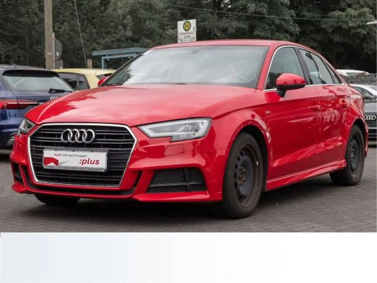Audi A3 2 x S LINE LM18 NAVI SITZHZ GRA SPO Rot - 2