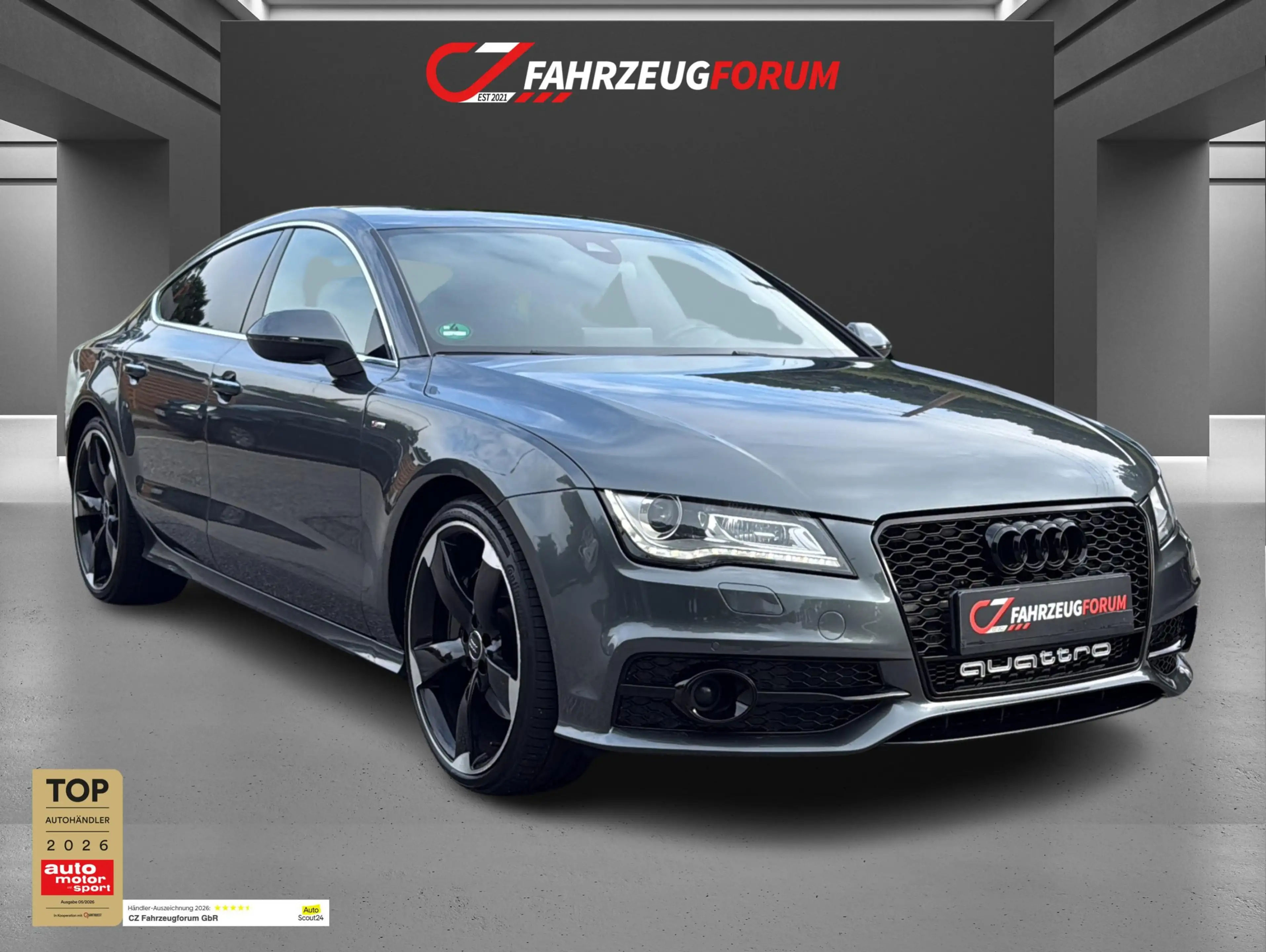 Audi A7 3.0 TDI quattro*S line*Leder-Paket*BOSE — photo 2
