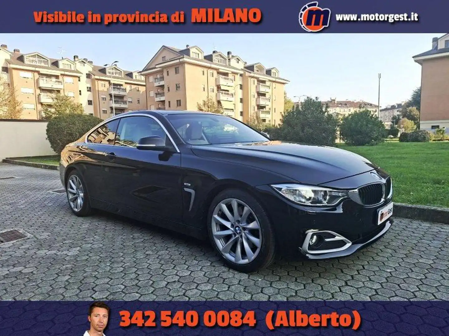 BMW 428 i Coupé Modern Nero - 1