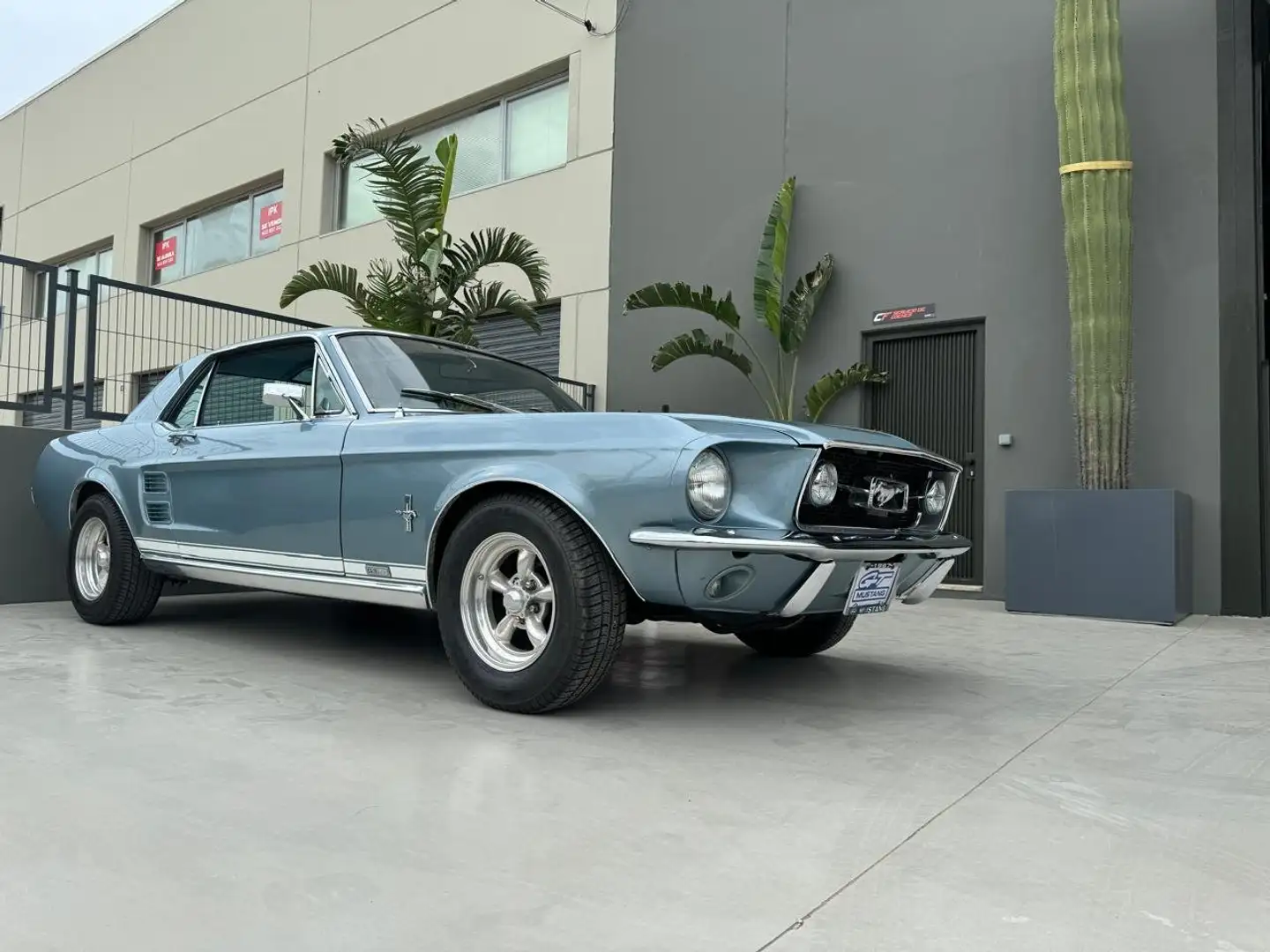 Ford Mustang Coupe V8 Azul - 2