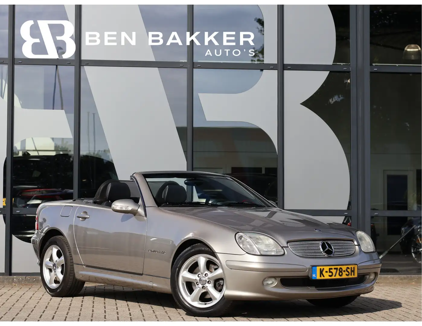 Mercedes-Benz SLK 200 K. Final Edition | Cruise | Airco | Gris - 1