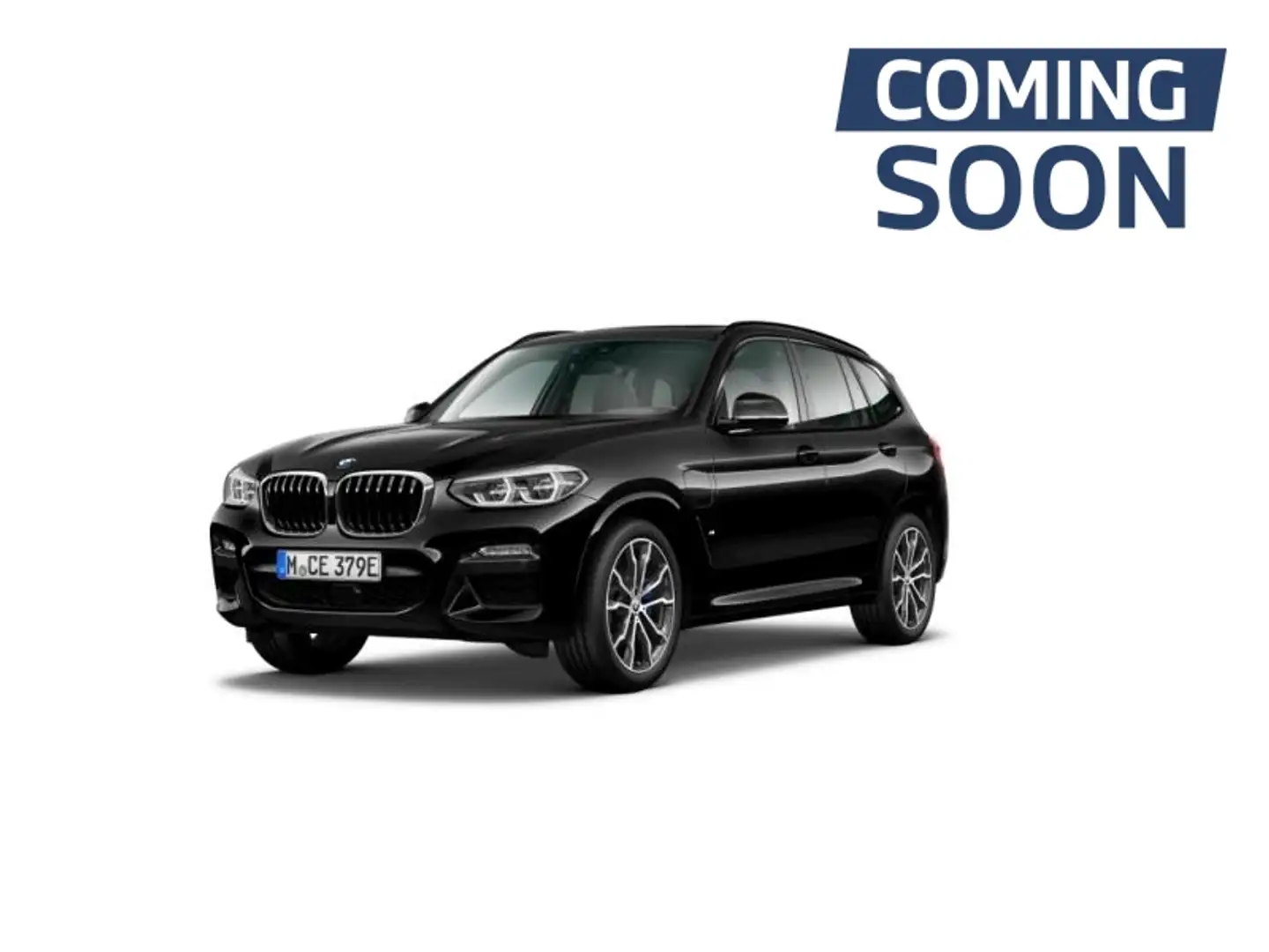 BMW X3 30e - m sport - panodak - lede Zwart - 1