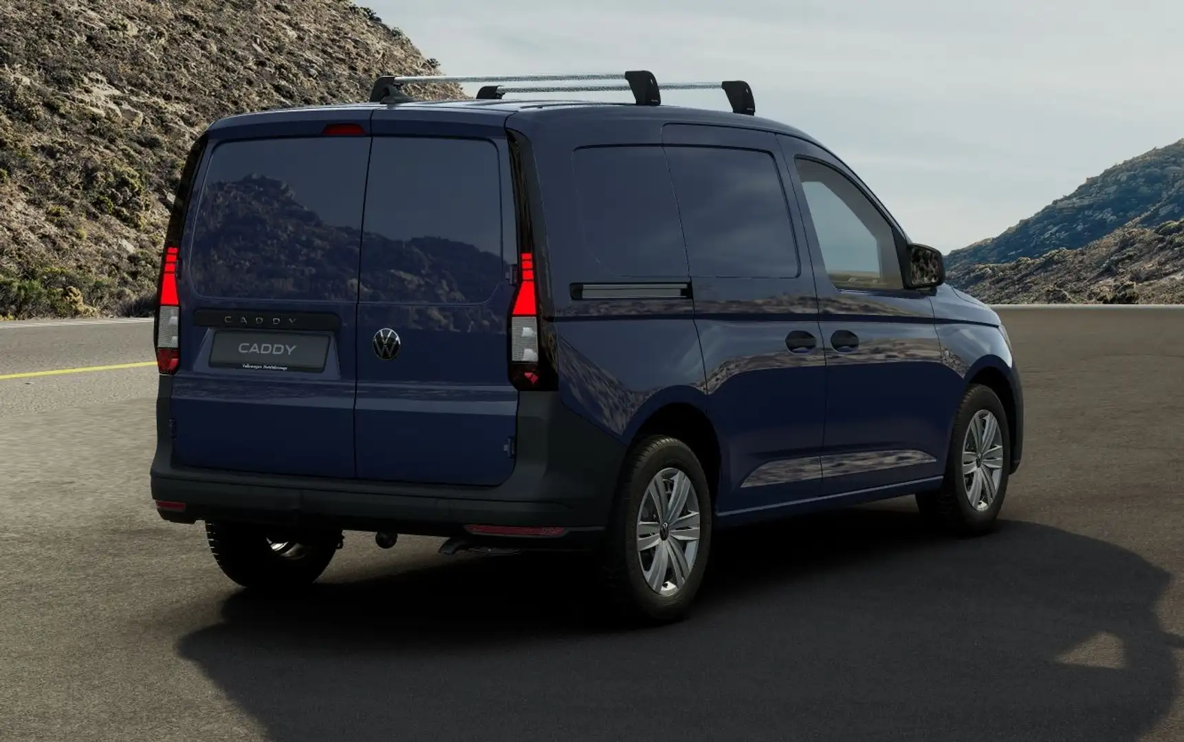 Volkswagen Caddy Cargo 2.0 TDI DSG VIRTUAL NAVI AHK Blau - 2