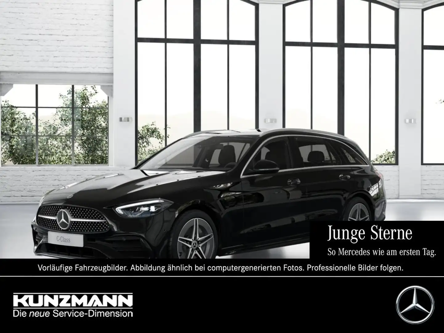 Mercedes-Benz C 220 d T AMG MBUXNavi-Prem. Distronic Kamera Noir - 1