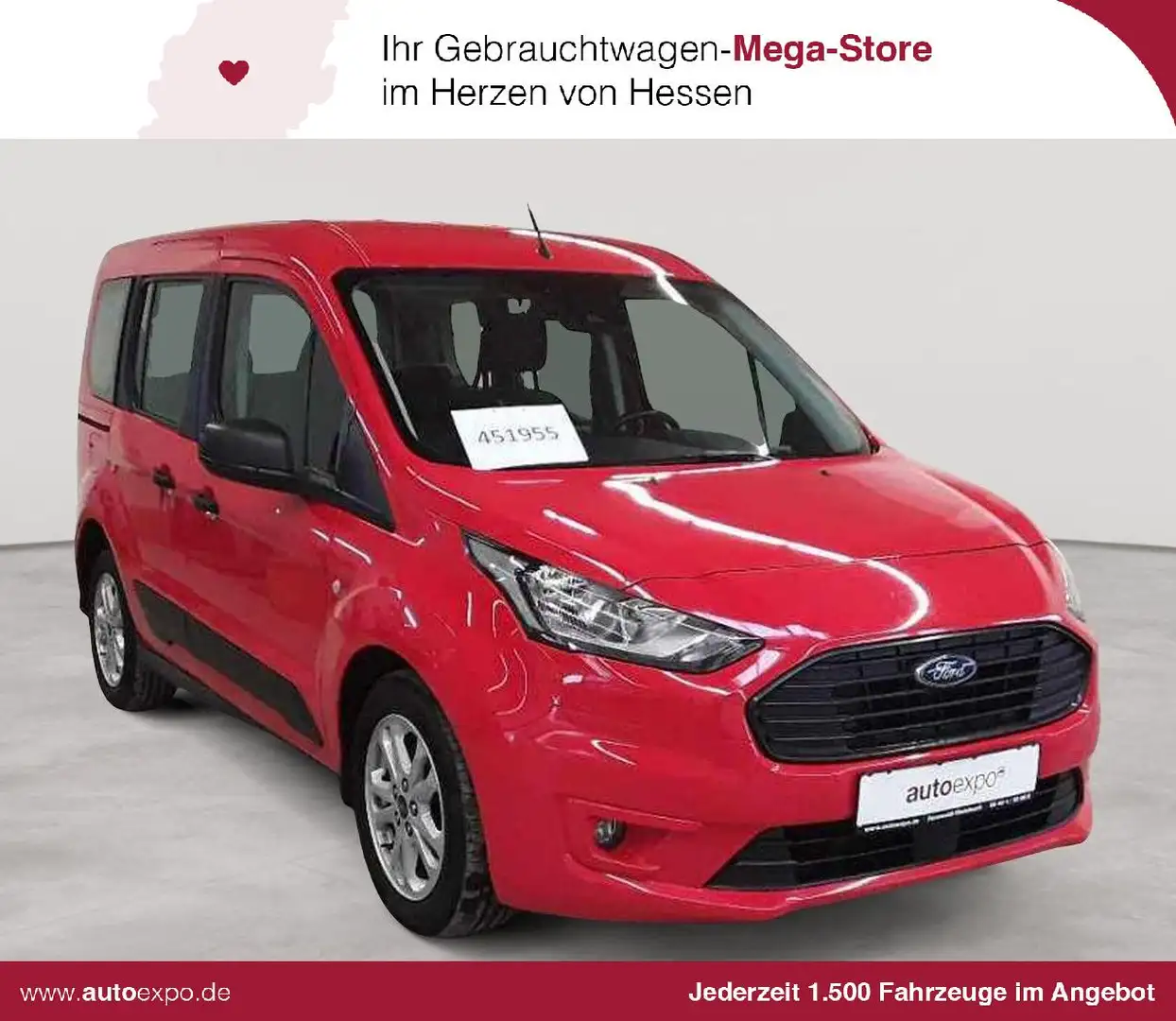 Ford Tourneo Tourneo Connect 1.5 EcoBlue Start-Stop Trend Rosso - 1