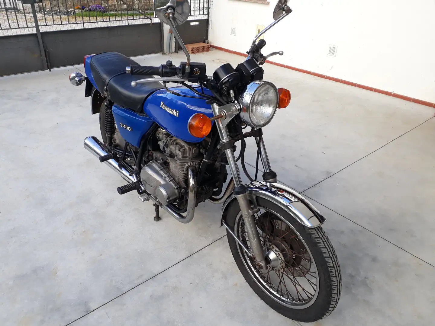 Kawasaki Z 400 K4E Blu/Azzurro - 2
