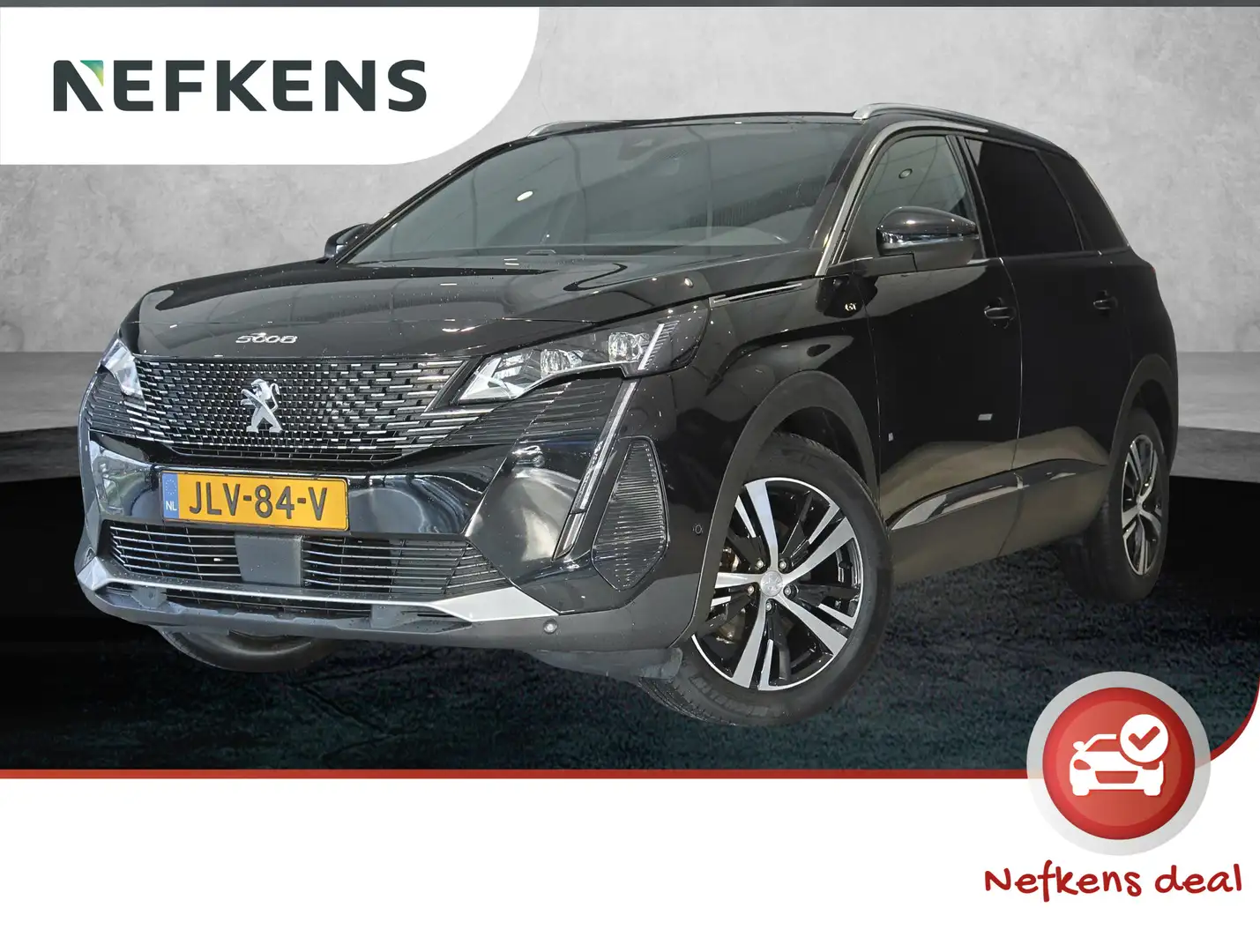 Peugeot 5008 SUV GT-Line 130 pk Automaat | Adaptieve cruise con Noir - 1