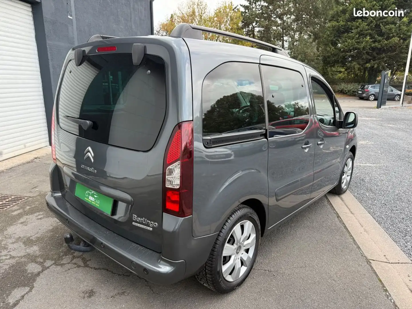Citroen Berlingo Citroën 1l6 HDI 120 chx « Boîte 6 » Gris - 2