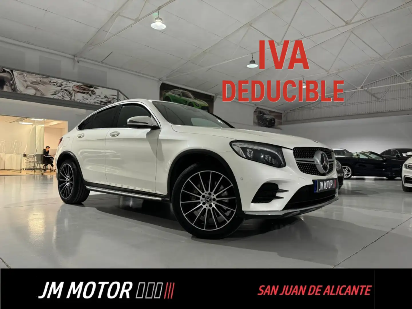 Mercedes-Benz GLC 350 Coupé 350d 4Matic Aut. Bianco - 1