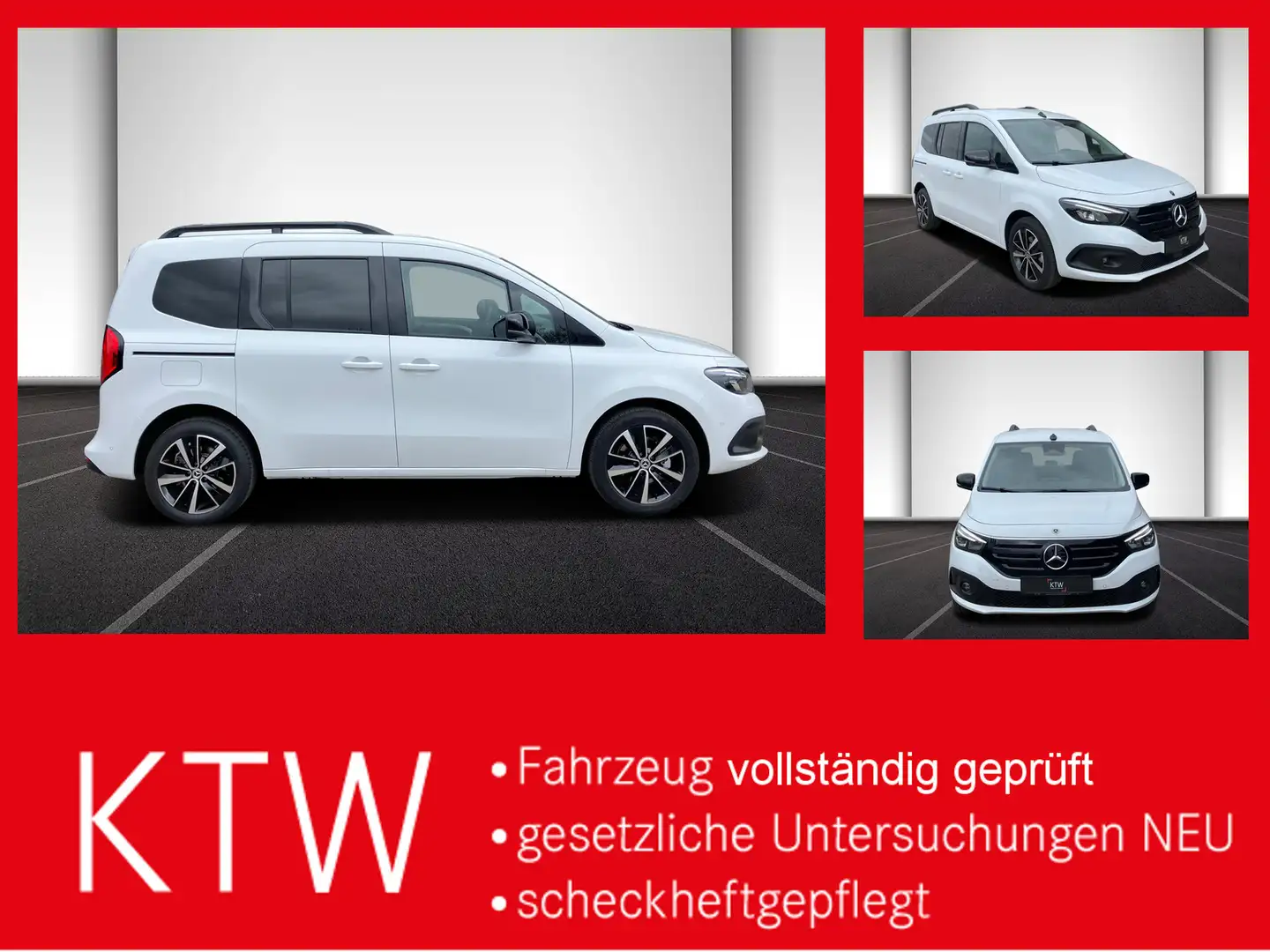 Mercedes-Benz 200 Progressive,AHK,Navi,LED,Rückfahrkamera Blanc - 1
