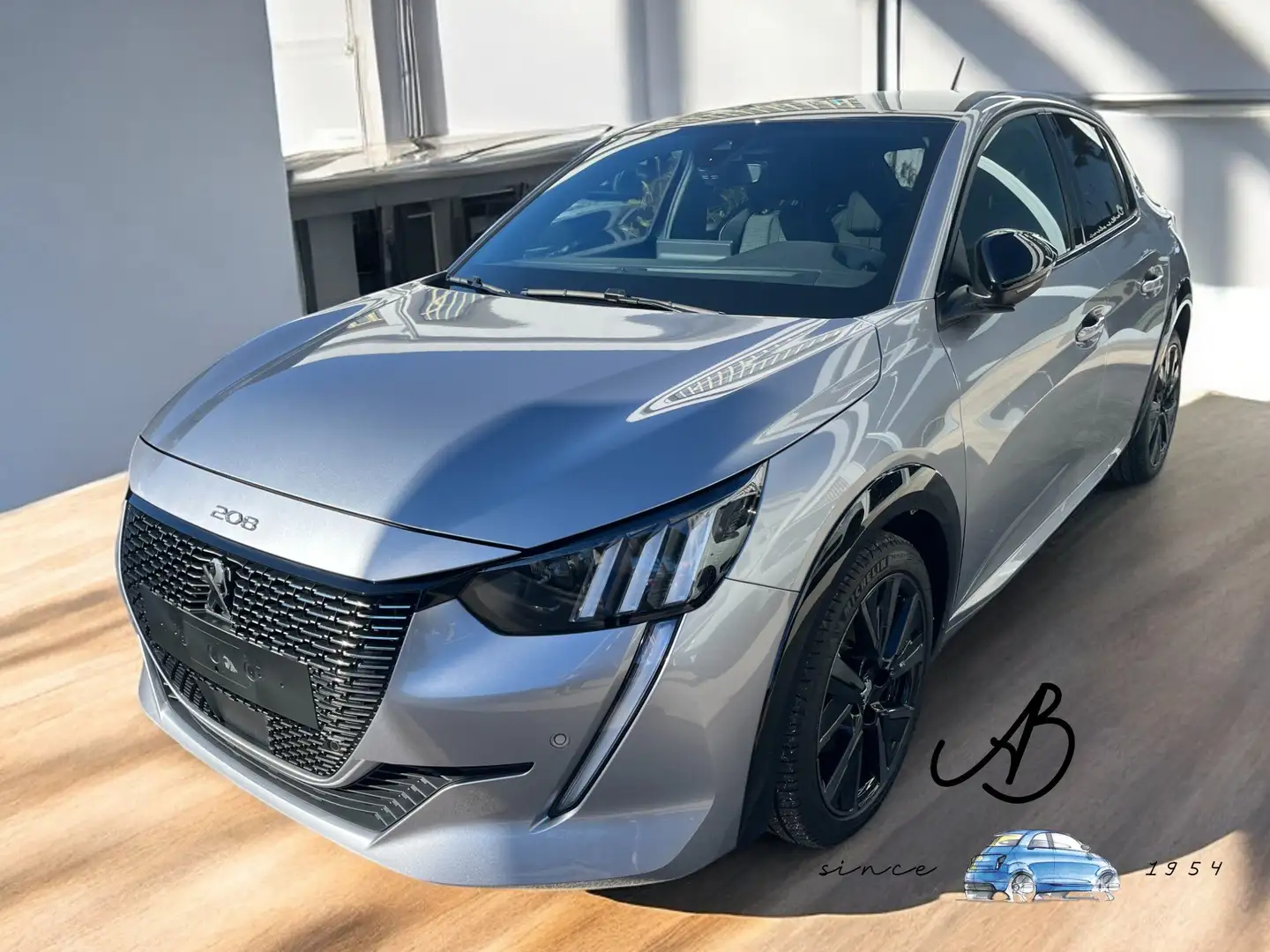 Peugeot 208 1.2 puretech GT s Gris - 2