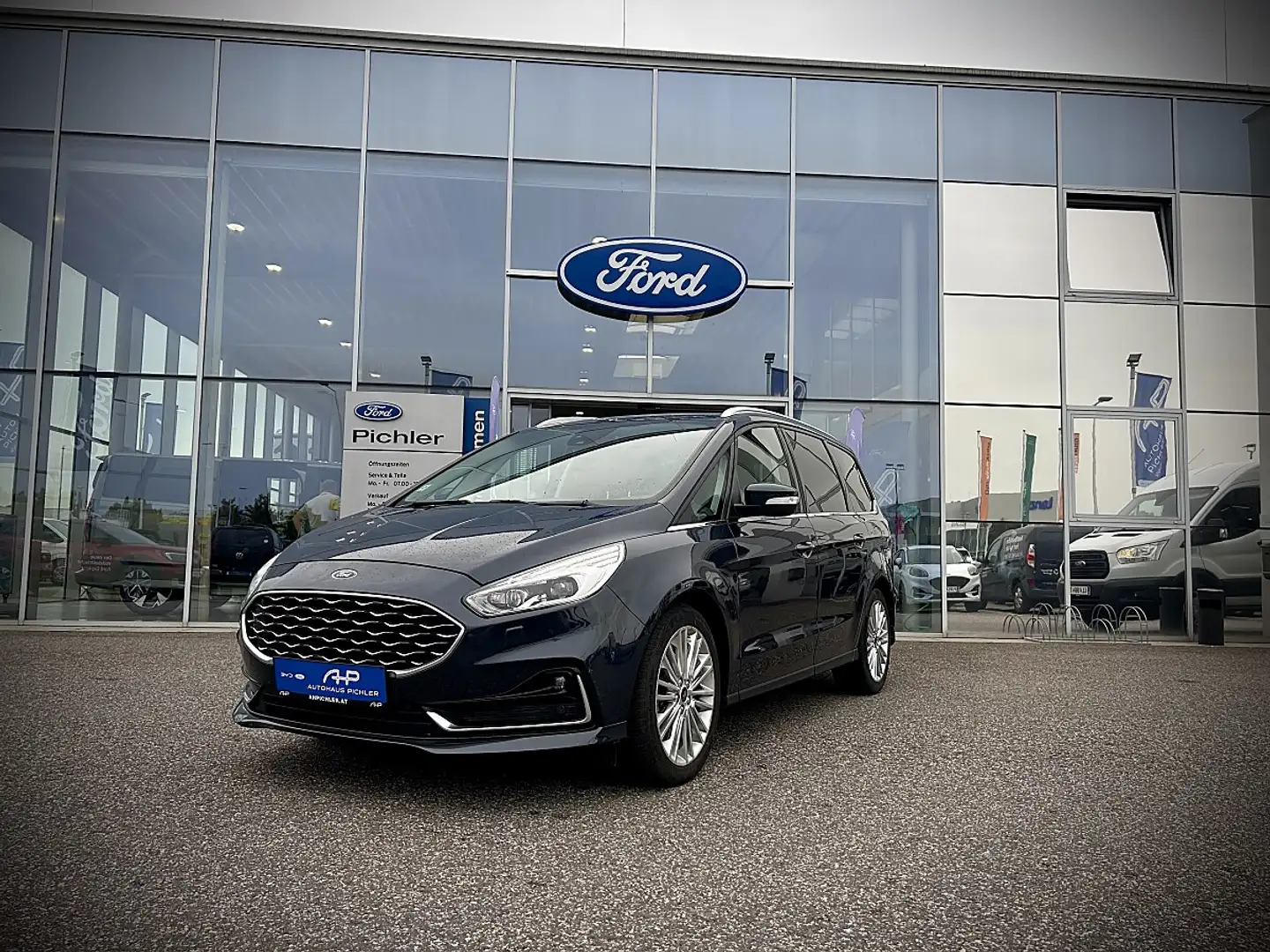 Ford Galaxy 2,0 EcoBlue Bi-Turbo SCR Titanium Aut. / VIGNAL... Blau - 1