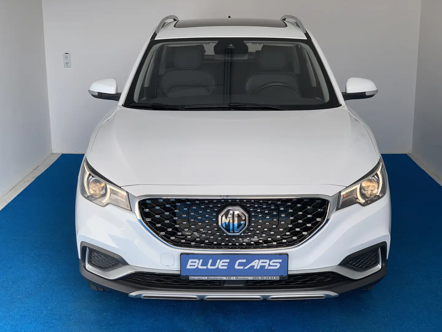 MG ZS Luxury 45 kWh Pano/Navi/Cam/SHZ/Leder Blanc - 2