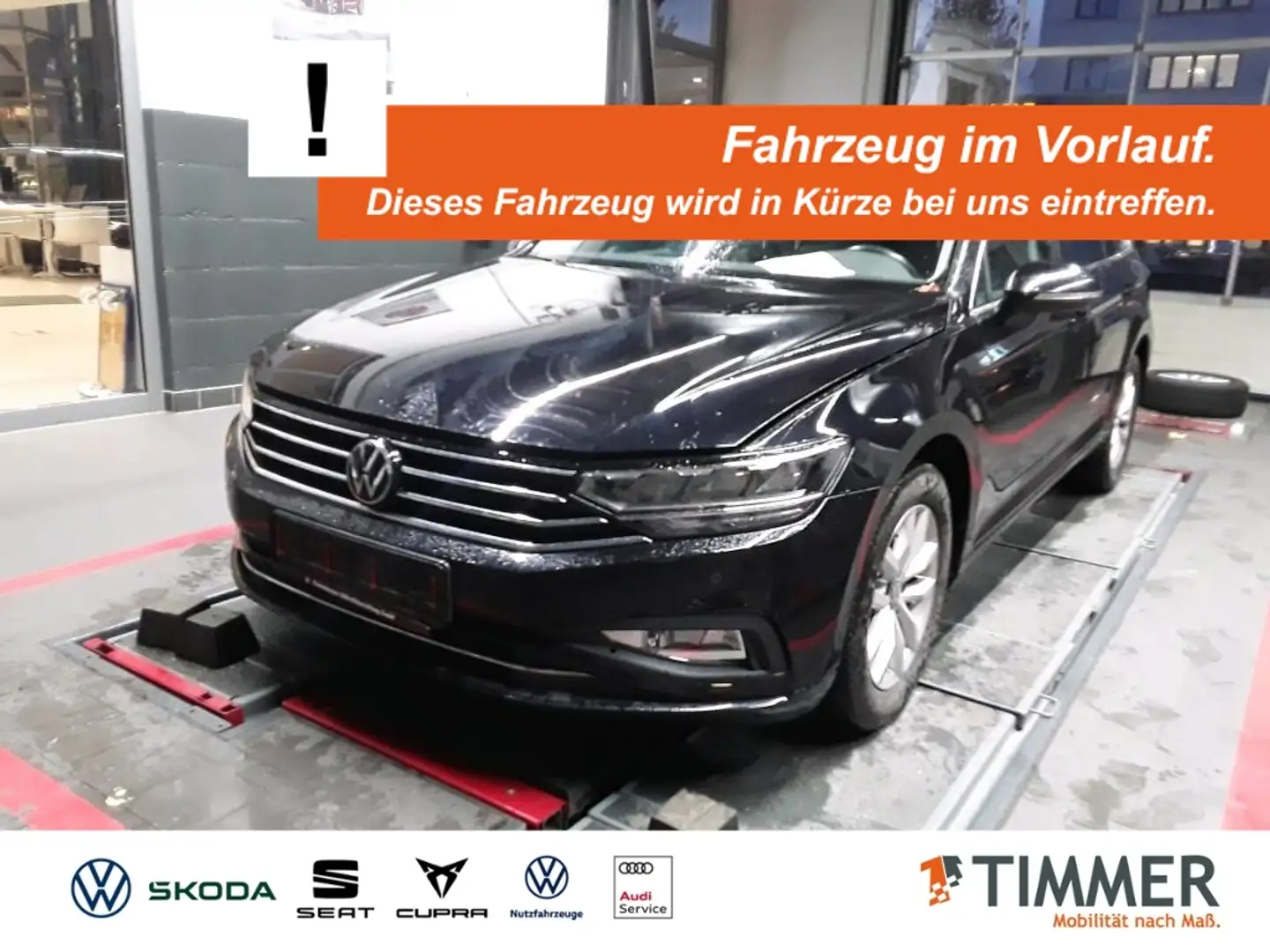 Volkswagen Passat Variant 2.0 TDI DSG BUSINESS +AHK +LED +RKAM +ACC +APP-CO Schwarz - 1