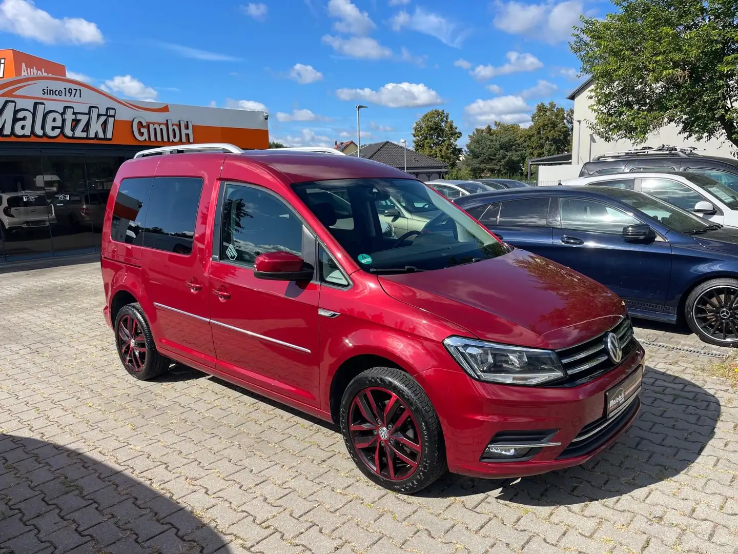 Volkswagen Caddy 2.0 TDI Generation Four*StHz*LED*Tempomat* Rosso - 2
